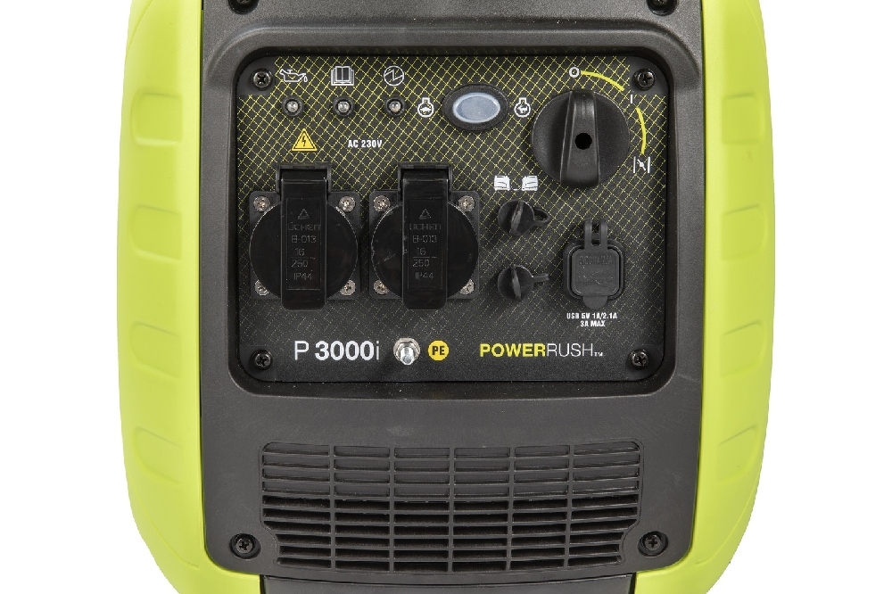 Pramac P3000i inverter generator portable petrol power unit
